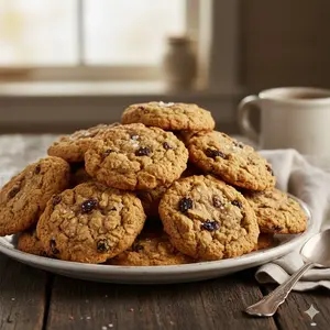 Oatmeal raisin cookies
